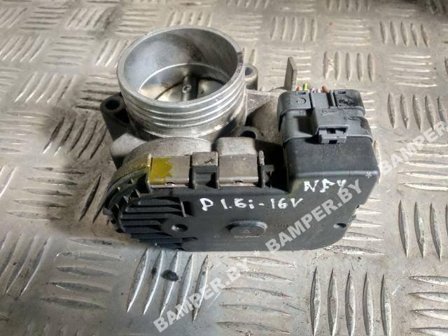 заслонка дроссельная Peugeot 307 1 поколение 2003, 1.6 л., бензин - фото №1