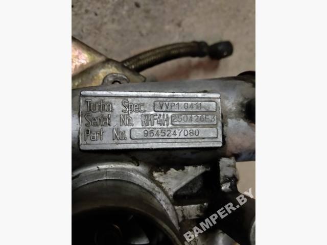 турбина Peugeot 307 1 поколение 2003, 2.0 л., HDi, дизель, 9645247080 - фото №1