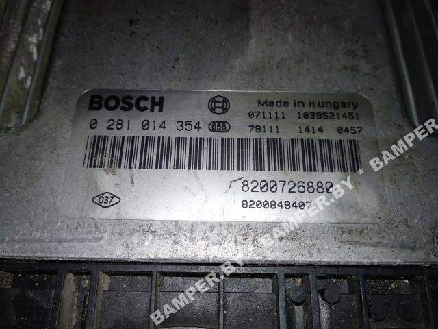 блок управления двигателем Renault Laguna 3 поколение 2009, 2.0 л., DCi, дизель, 281014354 - фото №1