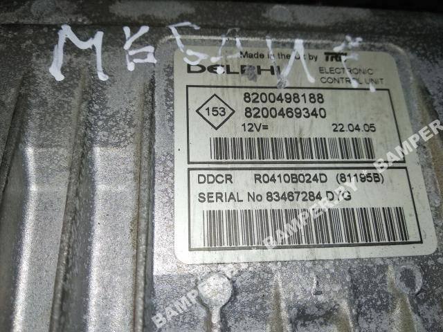 блок управления двигателем Renault Megane 2 поколение 2005 - фото №1