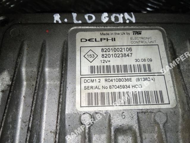 блок управления двигателем Renault Logan 1 поколение 2009, 1.5 л., DCi, дизель - фото №1