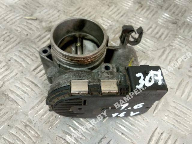 заслонка дроссельная Peugeot 307 1 поколение 2003, 1.6 л., i, бензин - фото №1