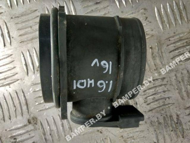 расходомер воздуха Citroen C5 1 поколение 2004, 1.6 л., дизель - фото №1