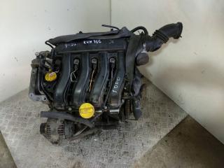 блок цилиндров Renault Scenic 2 поколение 2005, 1.6 л., i, K4M 766, бензин, МКПП, K4M766