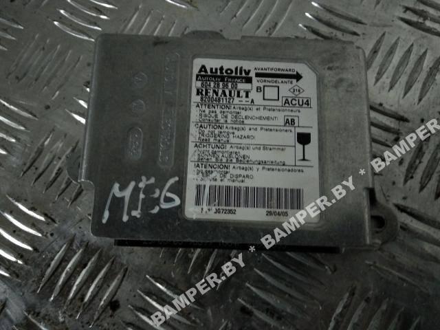 блок AirBag Renault Megane 2 поколение 2005, дизель, 604289600 - фото №1
