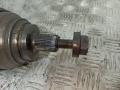 полуось передняя правая (приводной вал, ШРУС) Volkswagen Passat B6 2006, 2.0 л., дизель, вариатор - фото №2