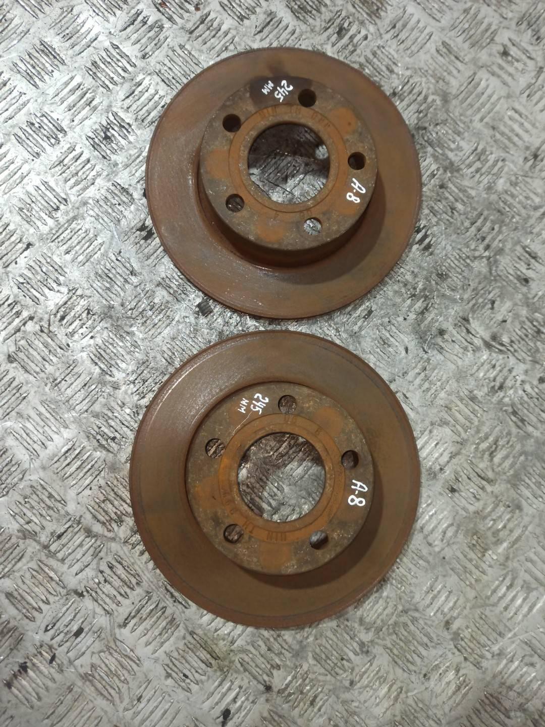 диски тормозные задние Audi A8 D2/4D 1999, 2.5 л., дизель, АКПП, передний привод - фото №1