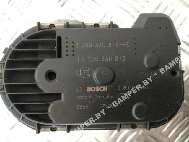 заслонка дроссельная Nissan X-Trail T31 2009, 2.0 л., DCi, дизель, 8200330812 - фото №1